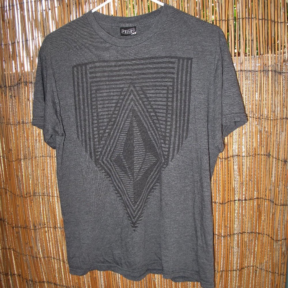 Volcom Stone Dark Gray T-Shirt (Size: M)